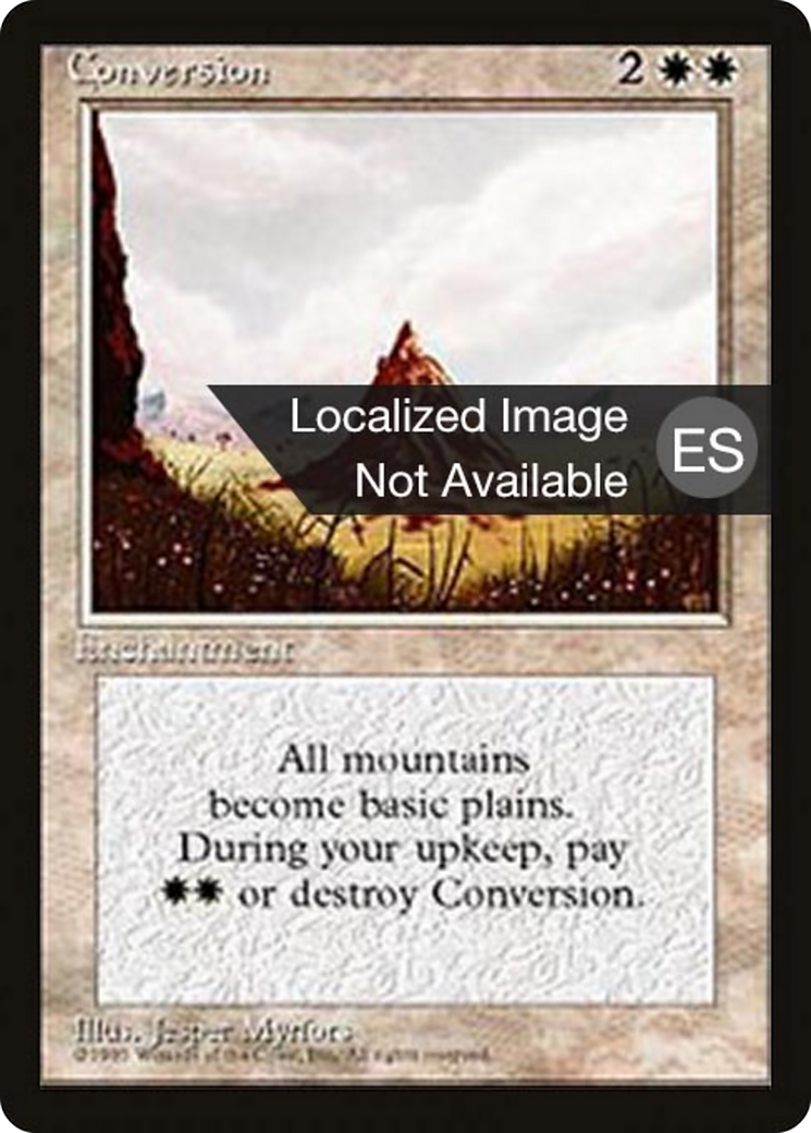 Conversion (4BB-19) - Fourth Edition Foreign Black Border