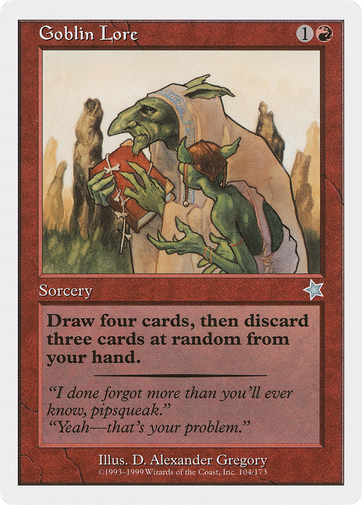 Goblin Lore (S99-104) - Starter 1999