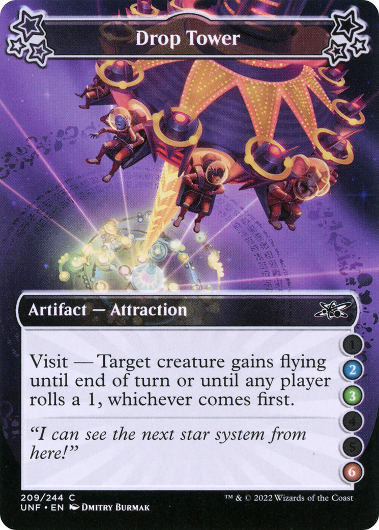 Drop Tower (2-3-6) (UNF-209A) - Unfinity Foil