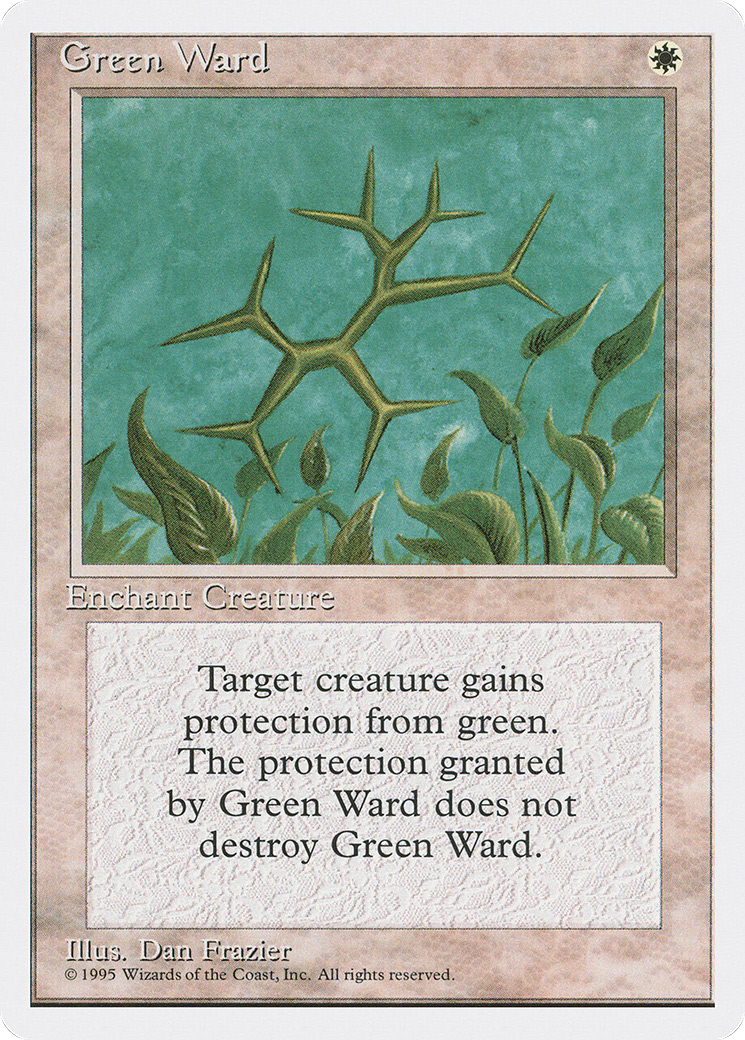 Green Ward (4ED-27) - Fourth Edition