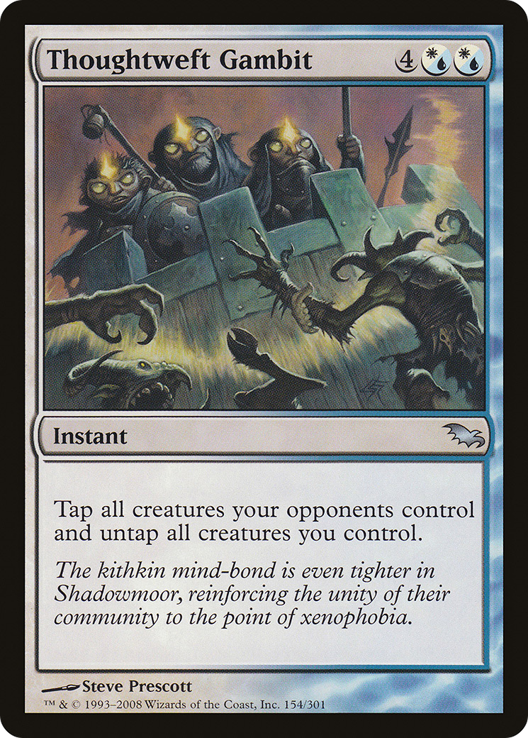 Thoughtweft Gambit (SHM-154) - Shadowmoor