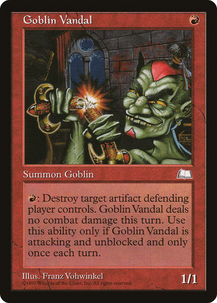 Goblin Vandal (WTH-105) - Weatherlight