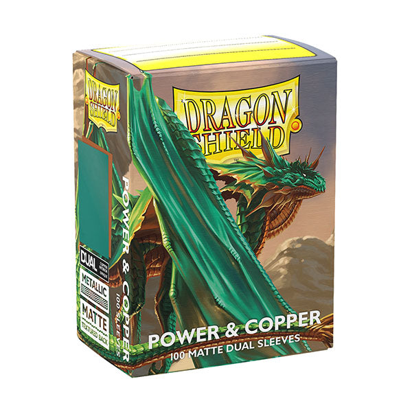 Standard - Power and Copper - Dual Matte Sleeves (100ct)