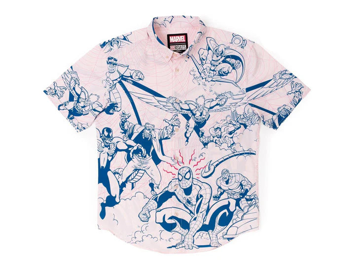 Spider-Man - Villains Beware - (Limited Edition) KUNUFLEX Short Sleeve Shirt
