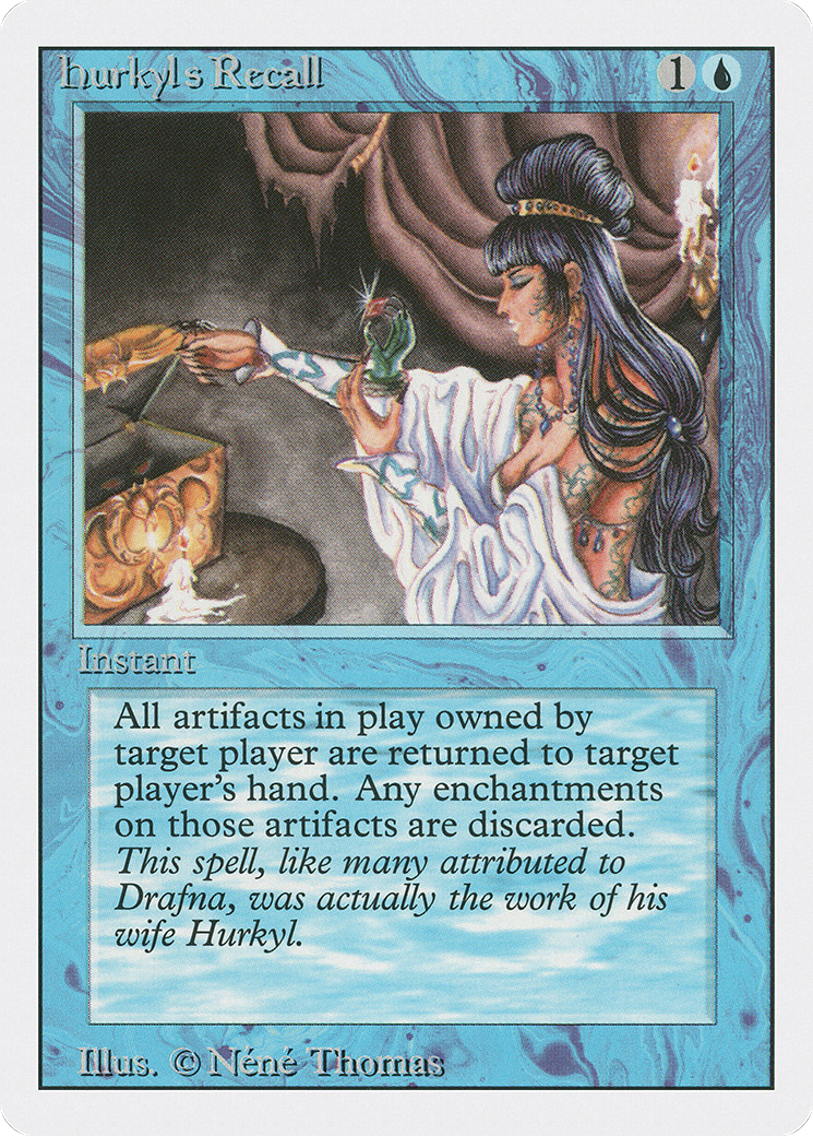 Hurkyl's Recall (3ED-60) - Revised Edition