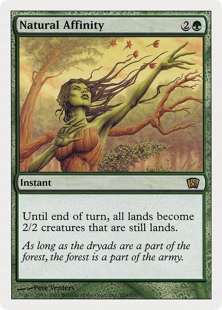 Natural Affinity (8ED-269) - 8th Edition