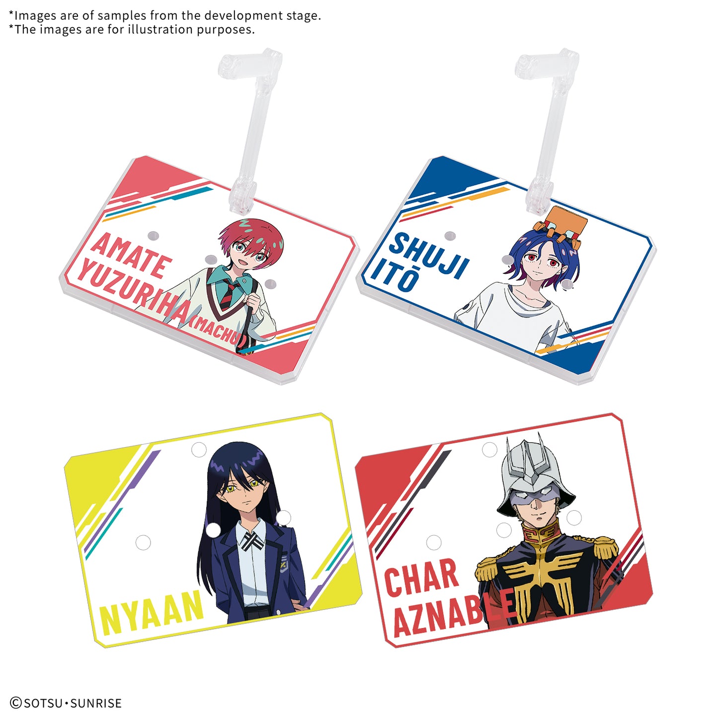 ACTION BASE 7 [CLEAR COLOR] Mobile Suit Gundam GQuuuuuuX STICKERS SET