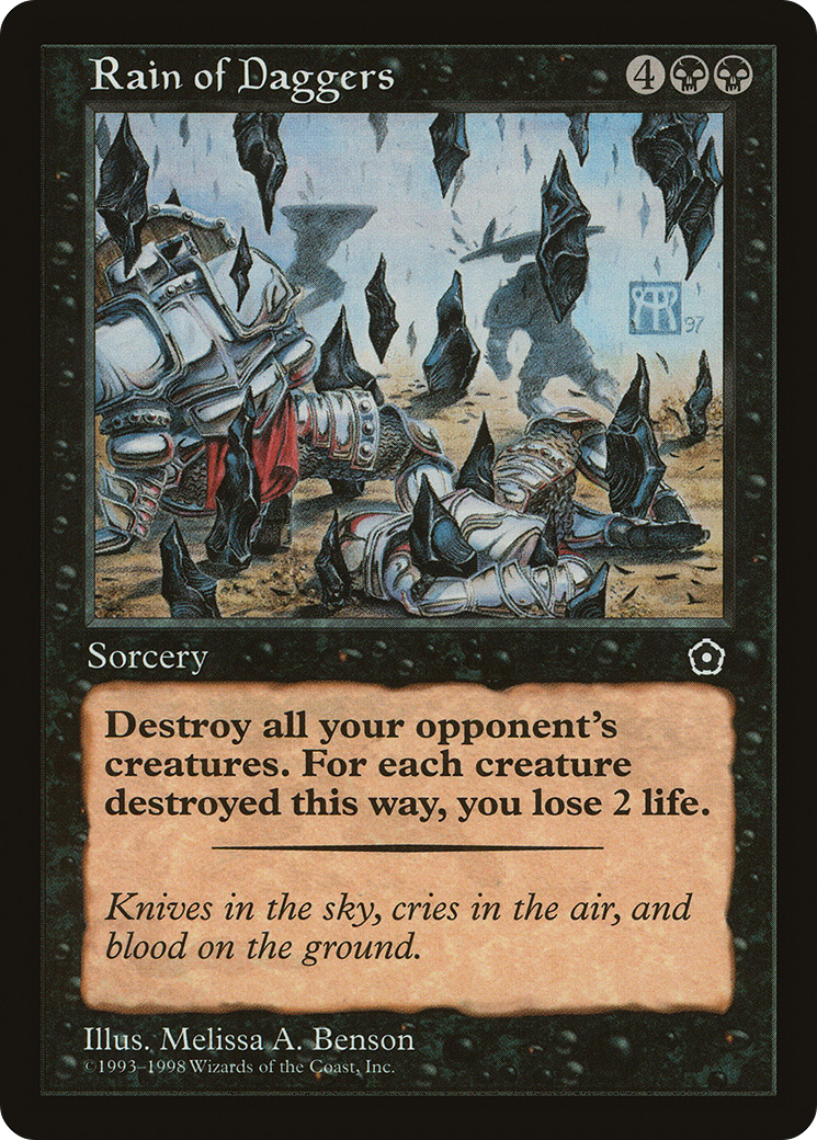 Rain of Daggers (P02-85) - Portal Second Age