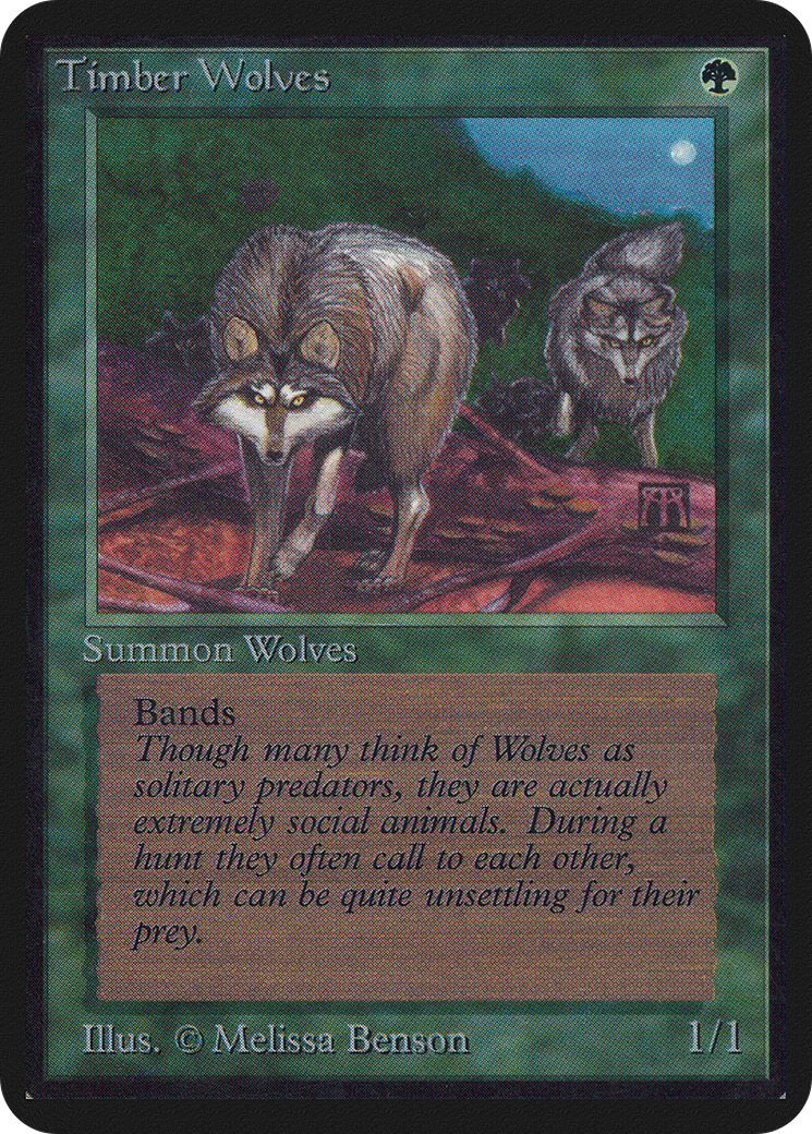 Timber Wolves (LEA-219) - Limited Edition Alpha