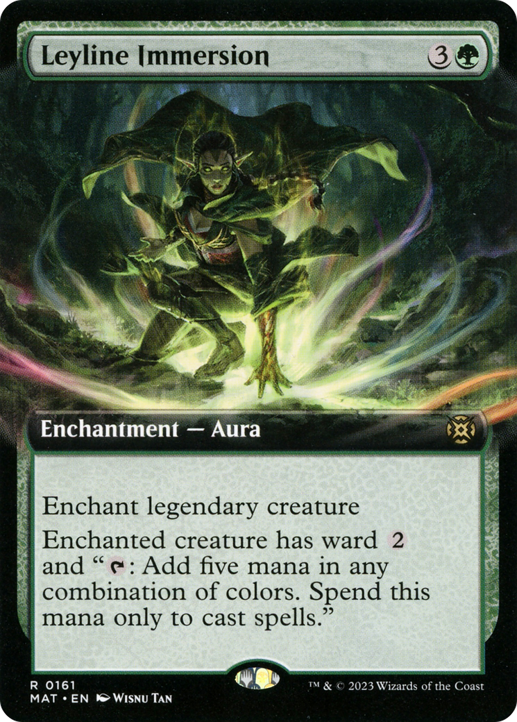 Leyline Immersion (Extended Art) (MAT-161) - March of the Machine: The Aftermath: (Extended Art)
