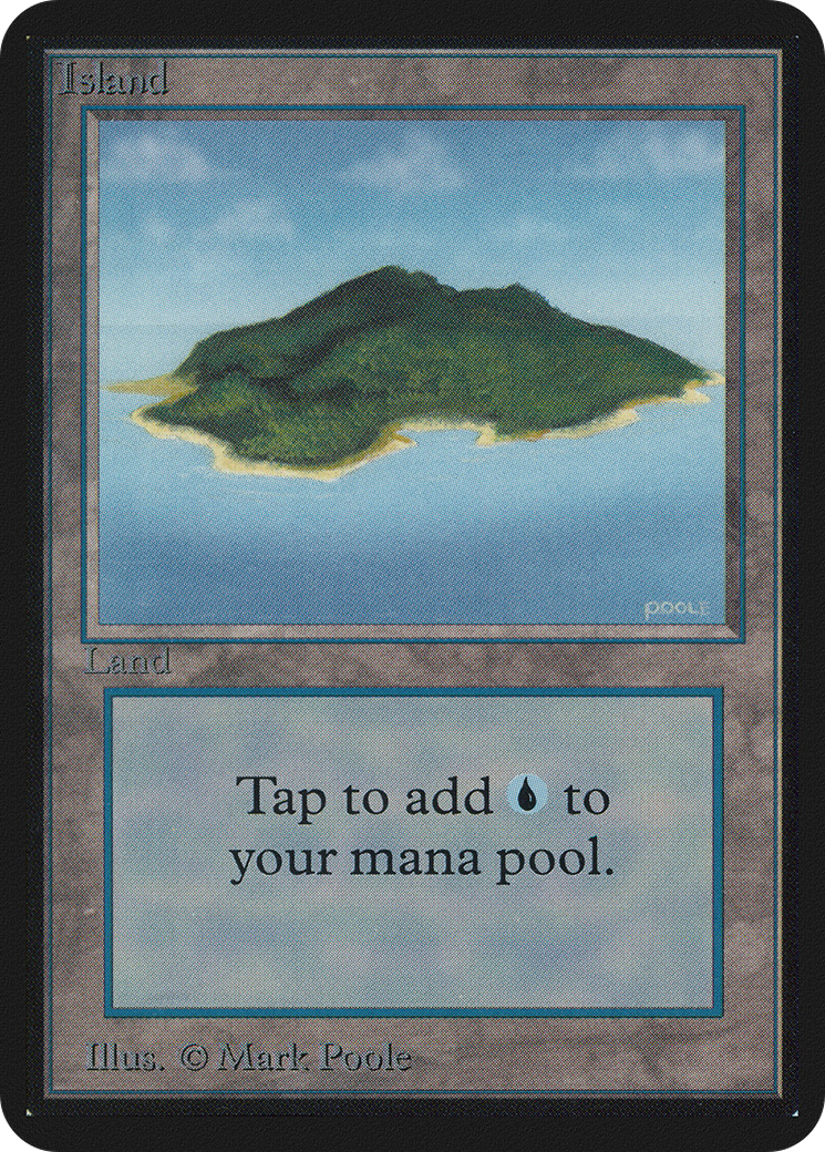 Island (B) (LEA-289) - Limited Edition Alpha