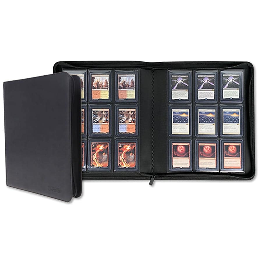 Z-Folio For Toploaders - 9-Pocket LX Black