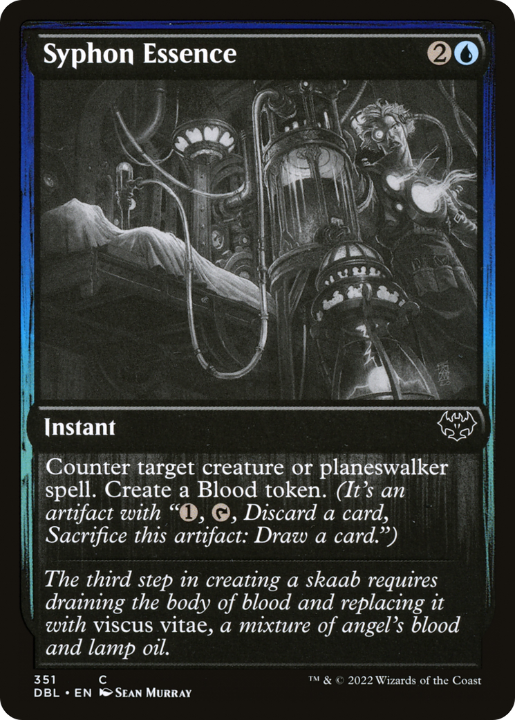 Syphon Essence (DBL-351) - Innistrad: Double Feature Foil