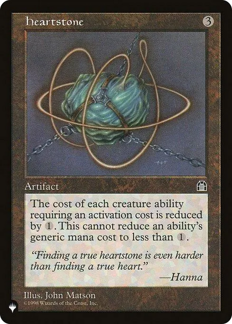 Heartstone (LIST-134) - The List