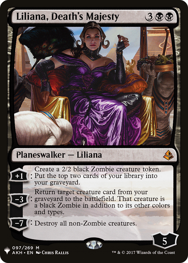 Liliana, Death's Majesty (LIST-097/269) - The List