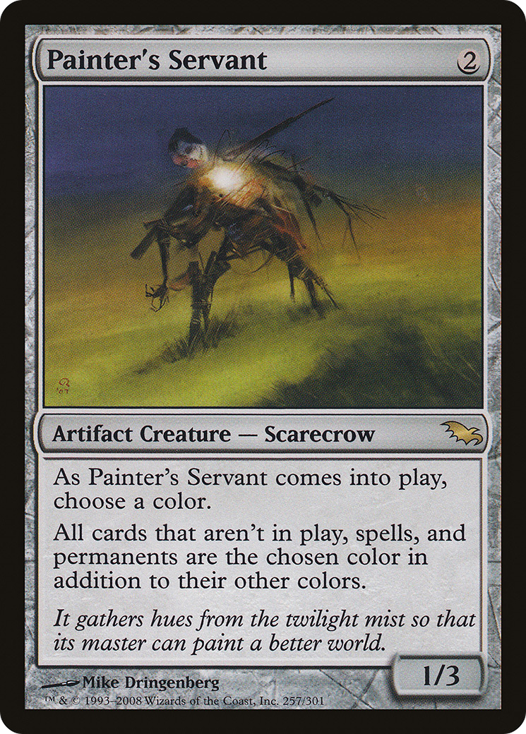 Painter's Servant (SHM-257) - Shadowmoor