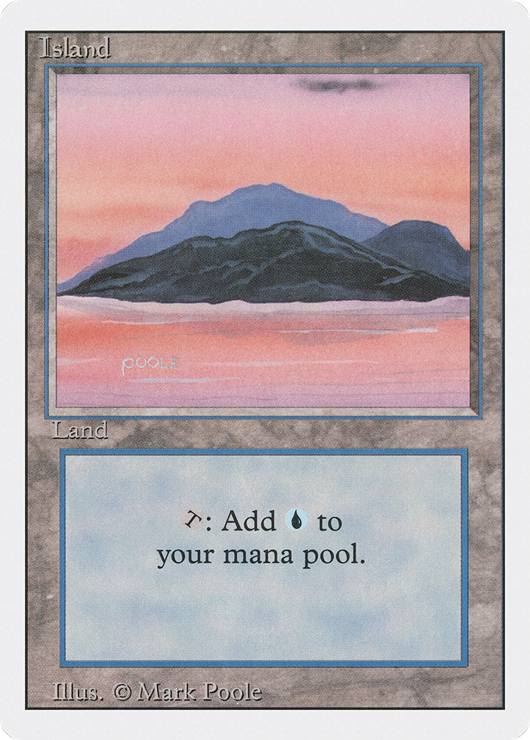 Island (C) (3ED-289) - Revised Edition
