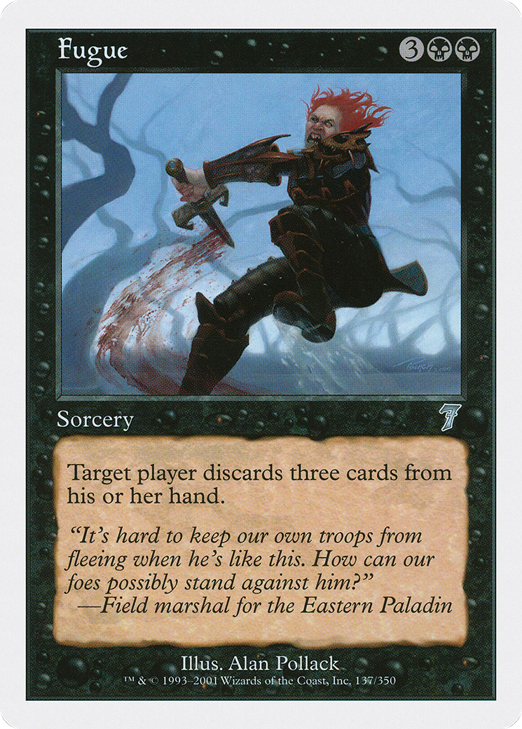Fugue (7ED-137) - 7th Edition Foil