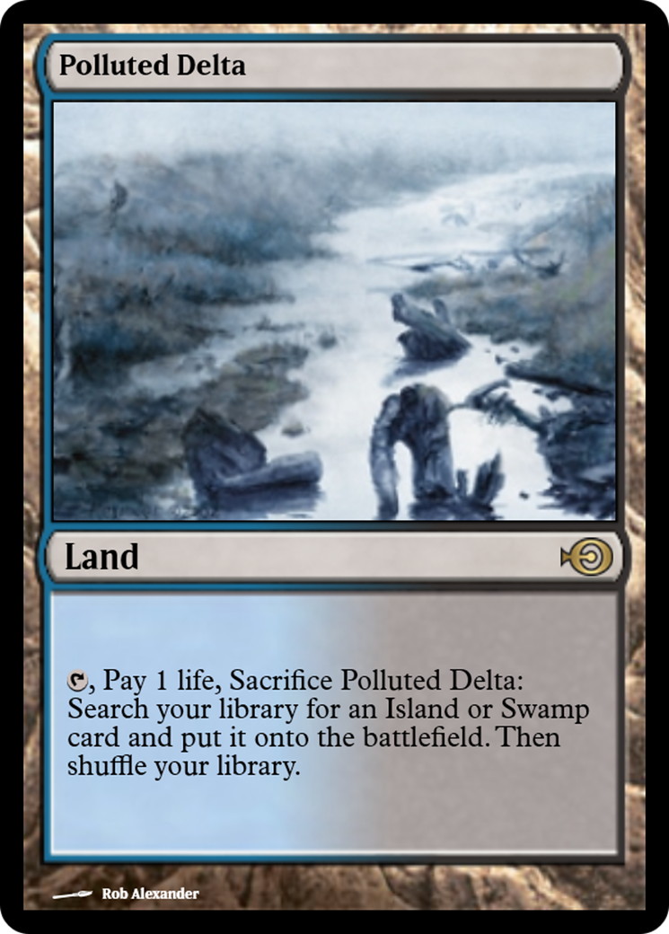 Polluted Delta (PRM-43582) - Magic Online Promos Foil