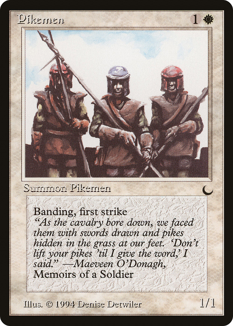 Pikemen (DRK-15) - The Dark