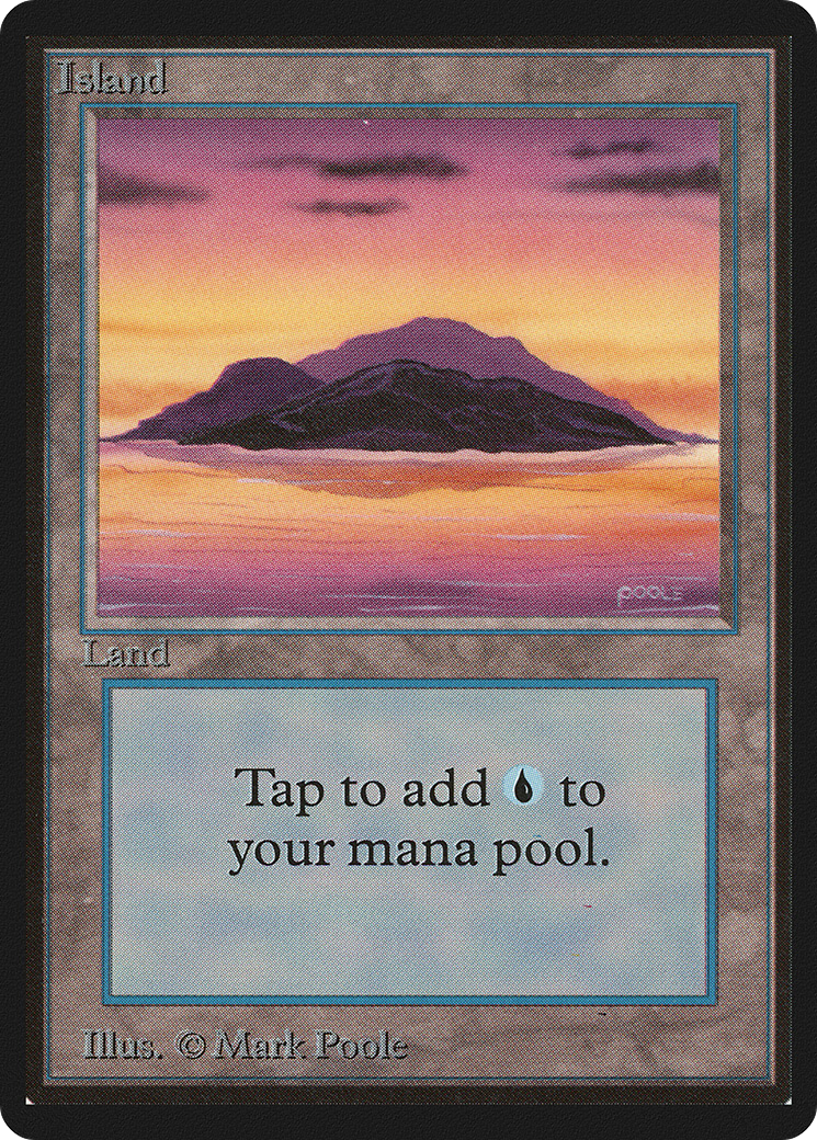 Island (A) (LEB-291) - Limited Edition Beta