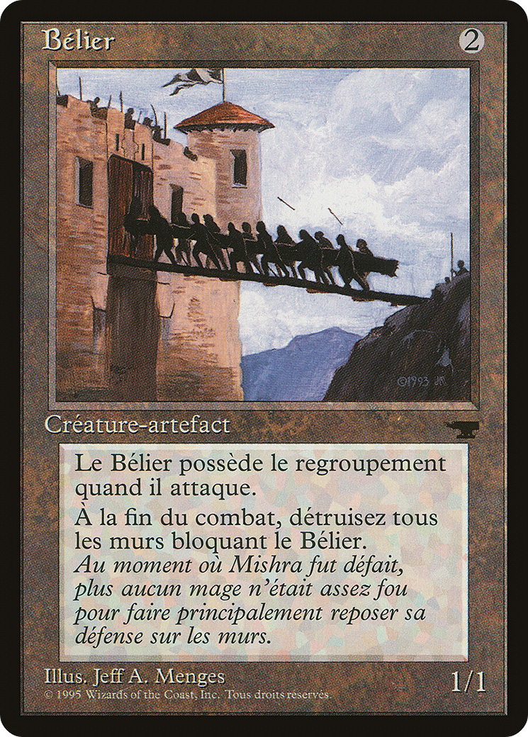 Battering Ram (French) - "Belier" (REN-107) - Renaissance