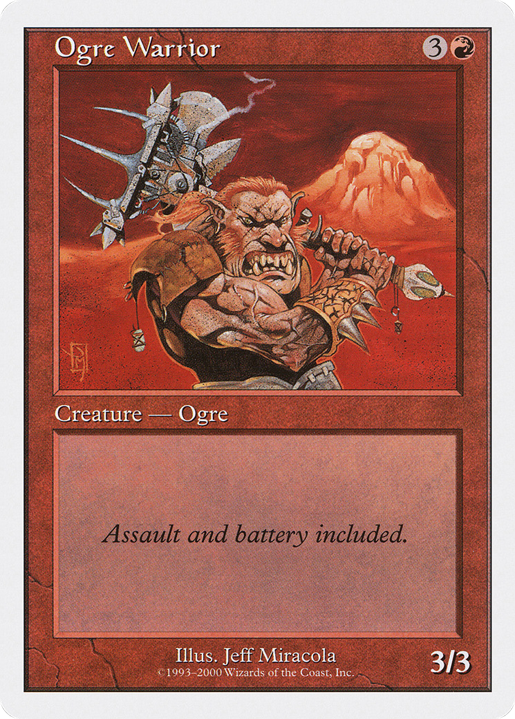 Ogre Warrior (S00-33) - Starter 2000