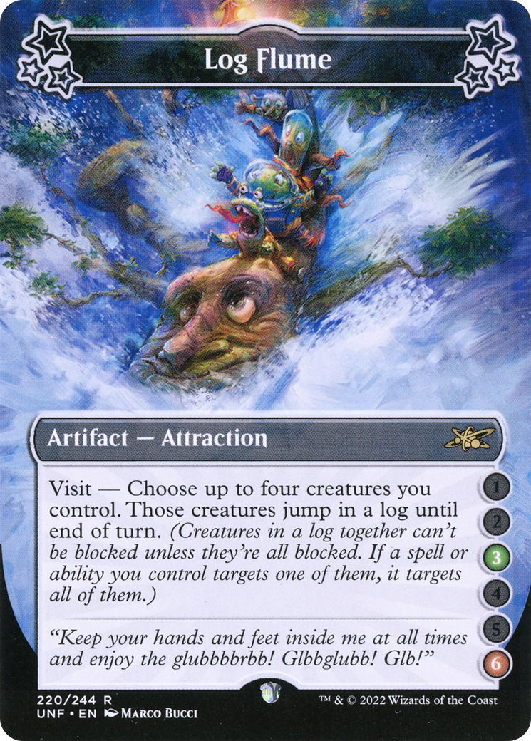 Log Flume (3-6) (UNF-220A) - Unfinity