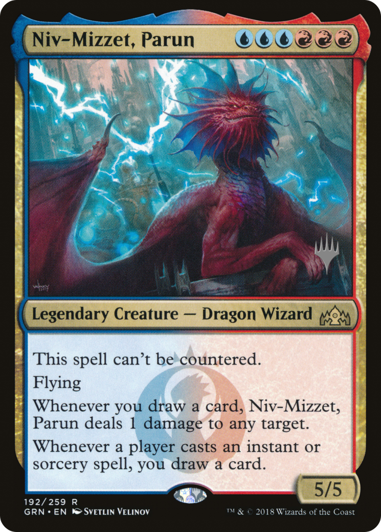 Niv-Mizzet, Parun (PPGRN-192) - Guilds of Ravnica Promos