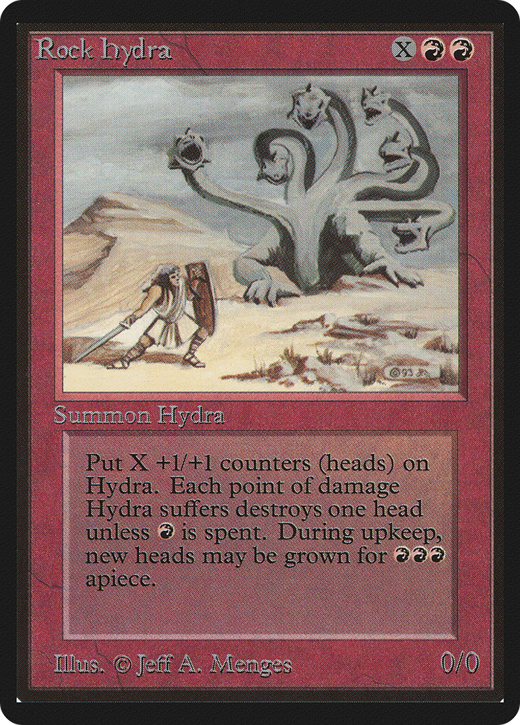 Rock Hydra (LEB-172) - Limited Edition Beta