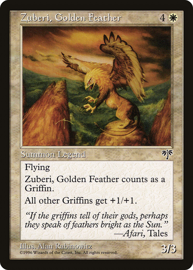 Zuberi, Golden Feather (MIR-51) - Mirage