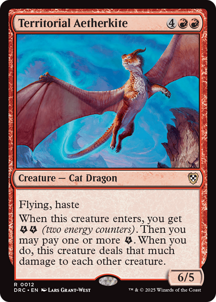 Territorial Aetherkite (DRC-012) - Commander: Aetherdrift
