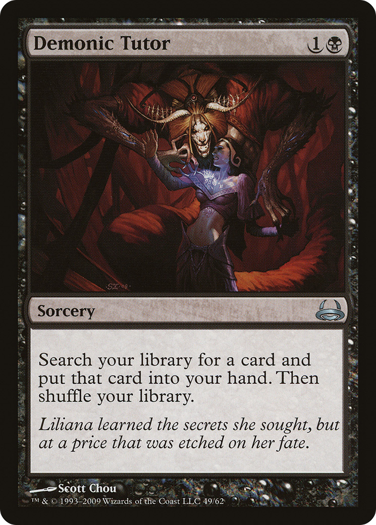 Demonic Tutor (DDC-049) - Duel Decks: Divine vs. Demonic