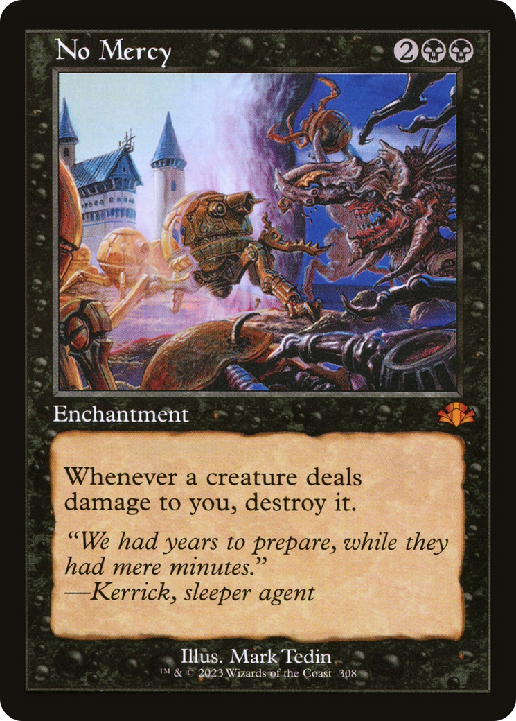 No Mercy (Retro Frame) (DMR-308) - Dominaria Remastered