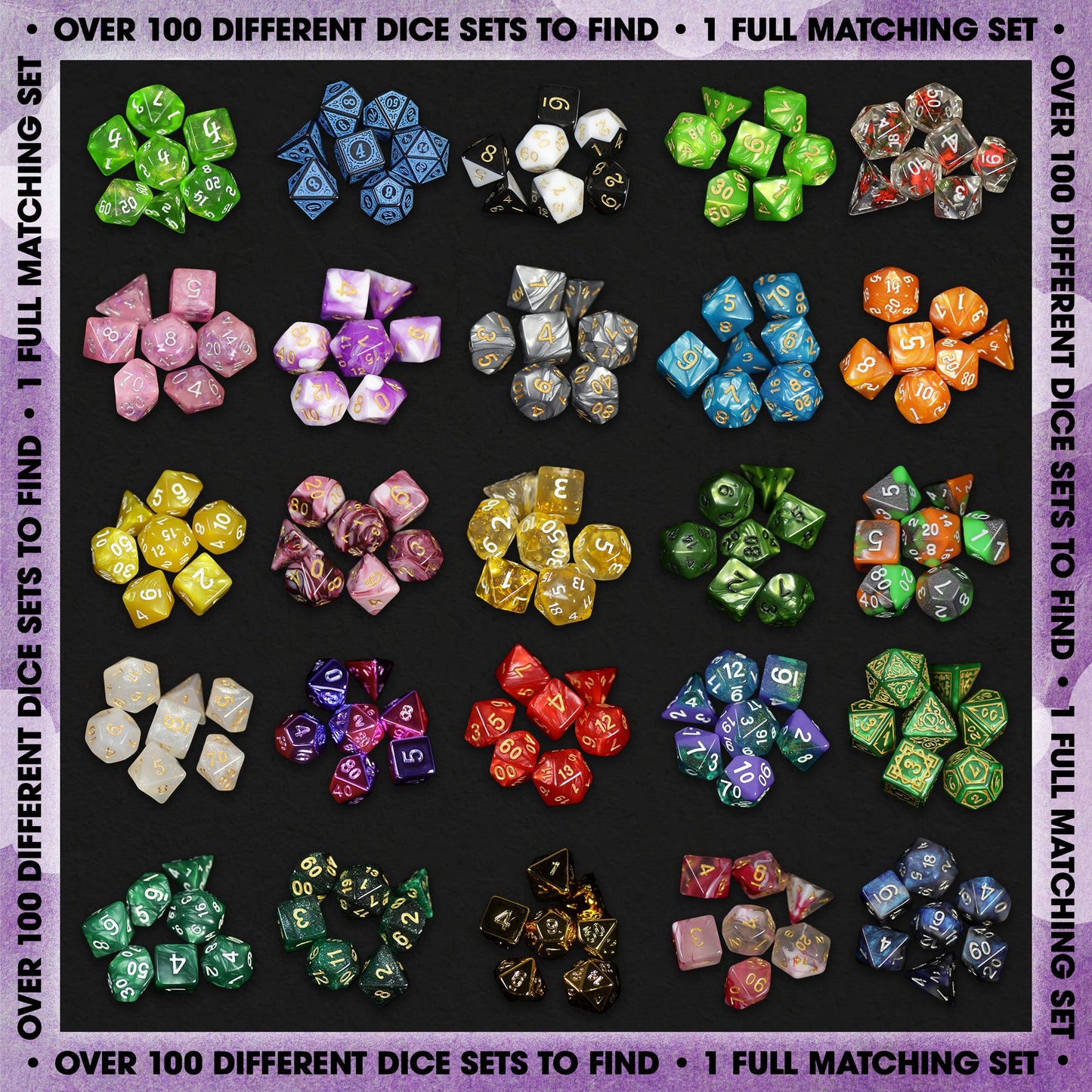 Premium Mystery Dice Set - 1985 Games