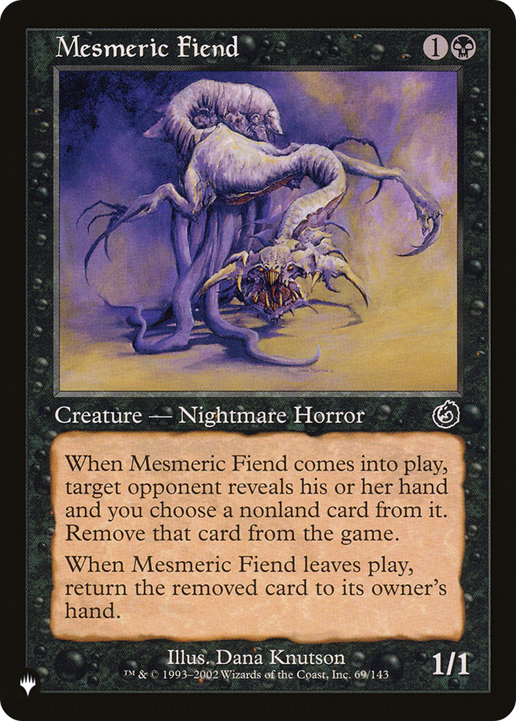 Mesmeric Fiend (LIST-069/143) - The List