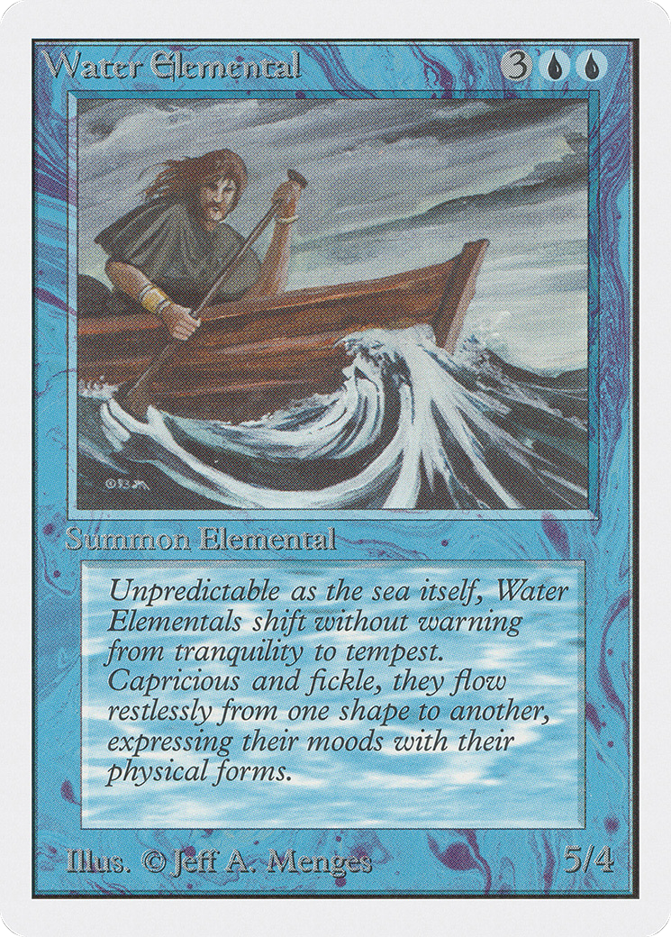 Water Elemental (2ED-92) - Unlimited Edition