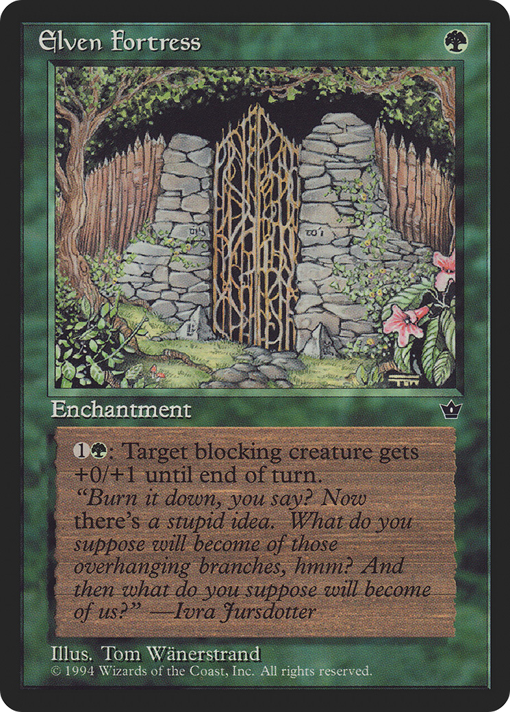Elven Fortress (Wanerstrand) (FEM-65) - Fallen Empires