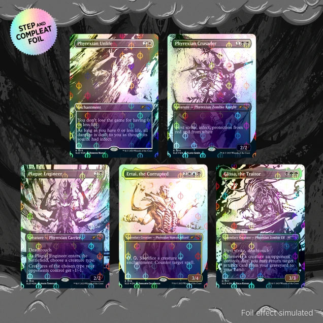 Magic the Gathering - Secret Lair -  All Will Be One - Step-And-Compleat Foil