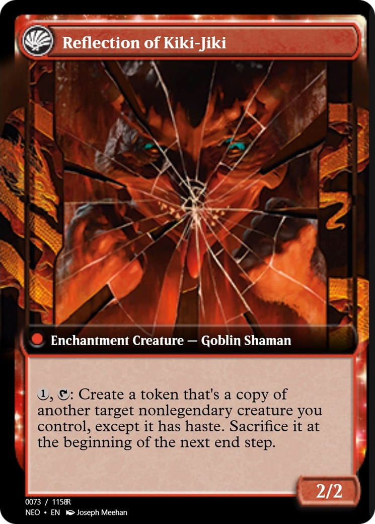 Fable of the Mirror-Breaker // Reflection of Kiki-Jiki (PRM-98009) - Magic Online Promos: (enchantment) Foil