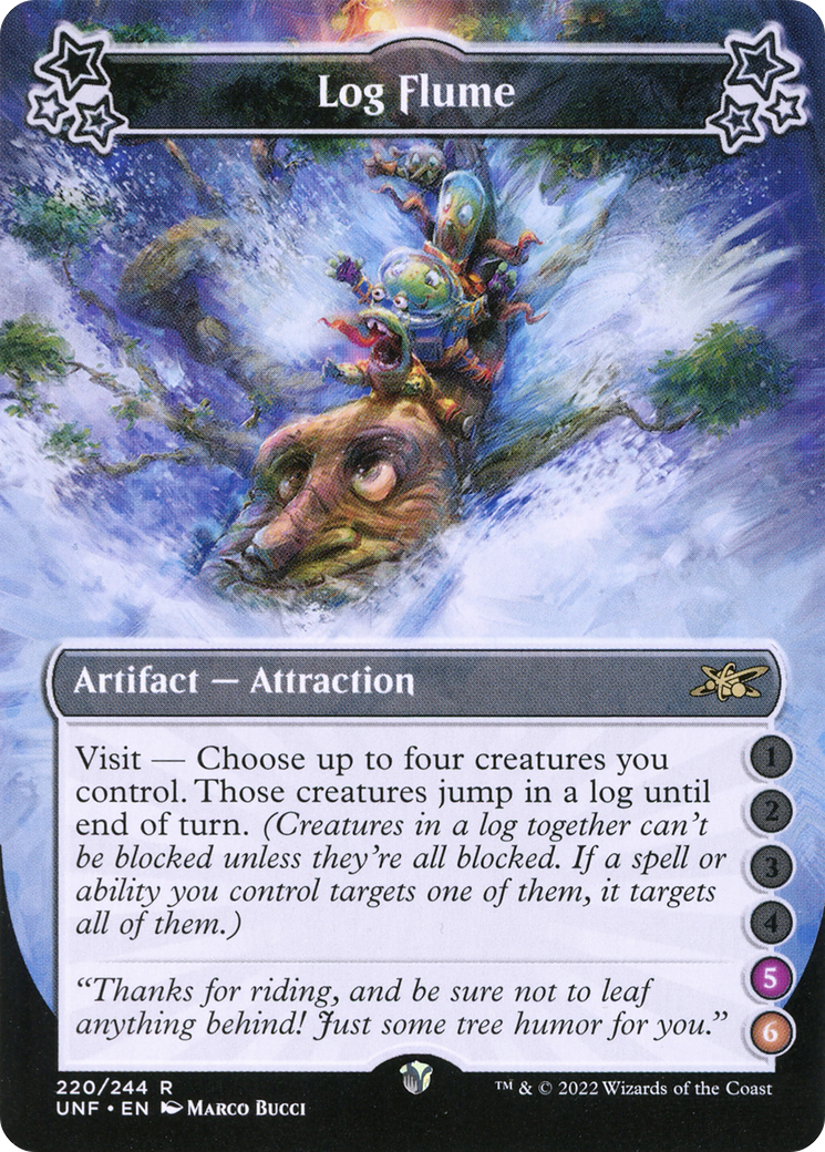 Log Flume (5-6) (UNF-220B) - Unfinity