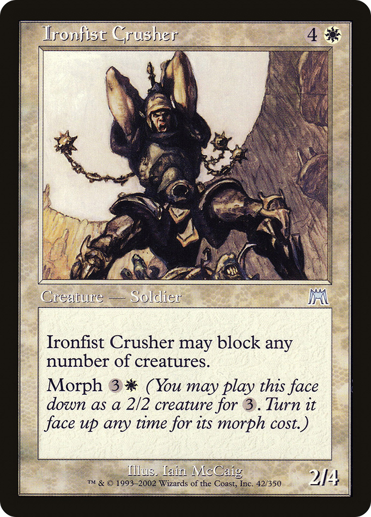 Ironfist Crusher (ONS-042) - Onslaught