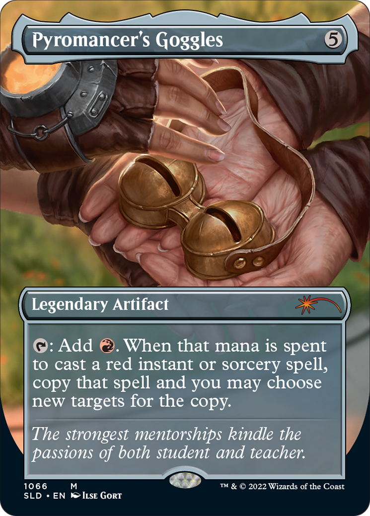 Pyromancer's Goggles (SLD-1066) - Secret Lair Drop (Borderless)