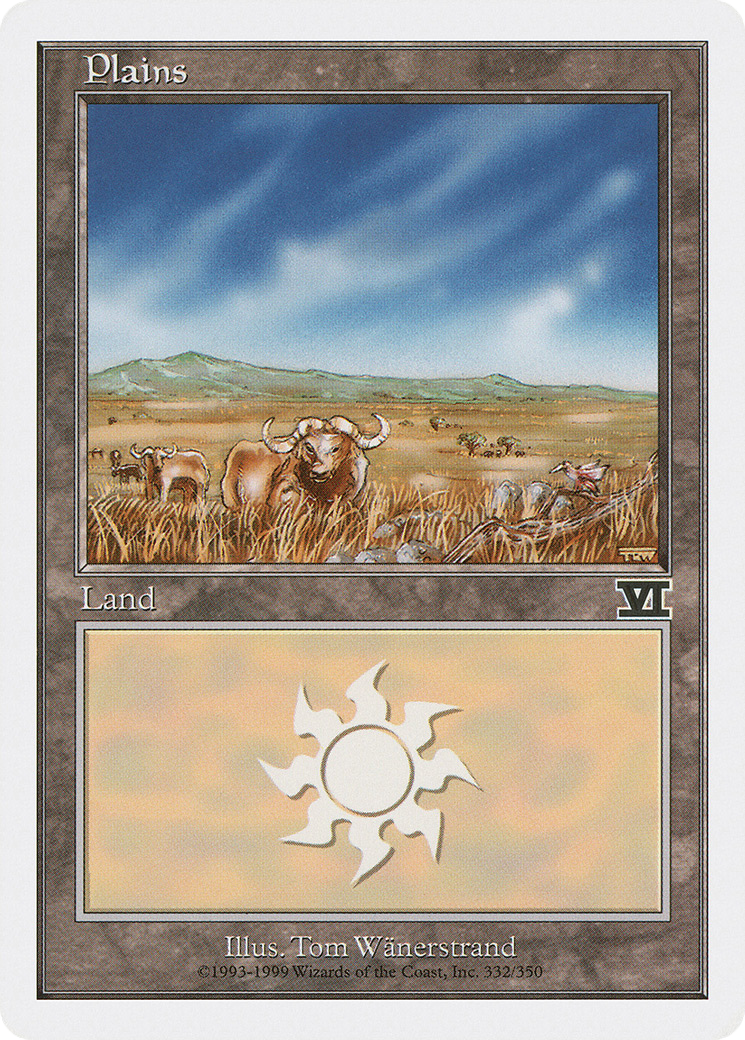 Plains (332) (6ED-332) - Classic Sixth Edition