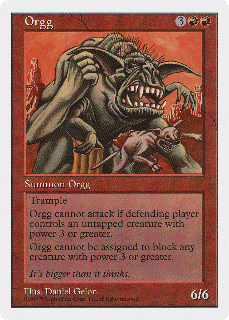 Orgg (5ED-259) - Fifth Edition