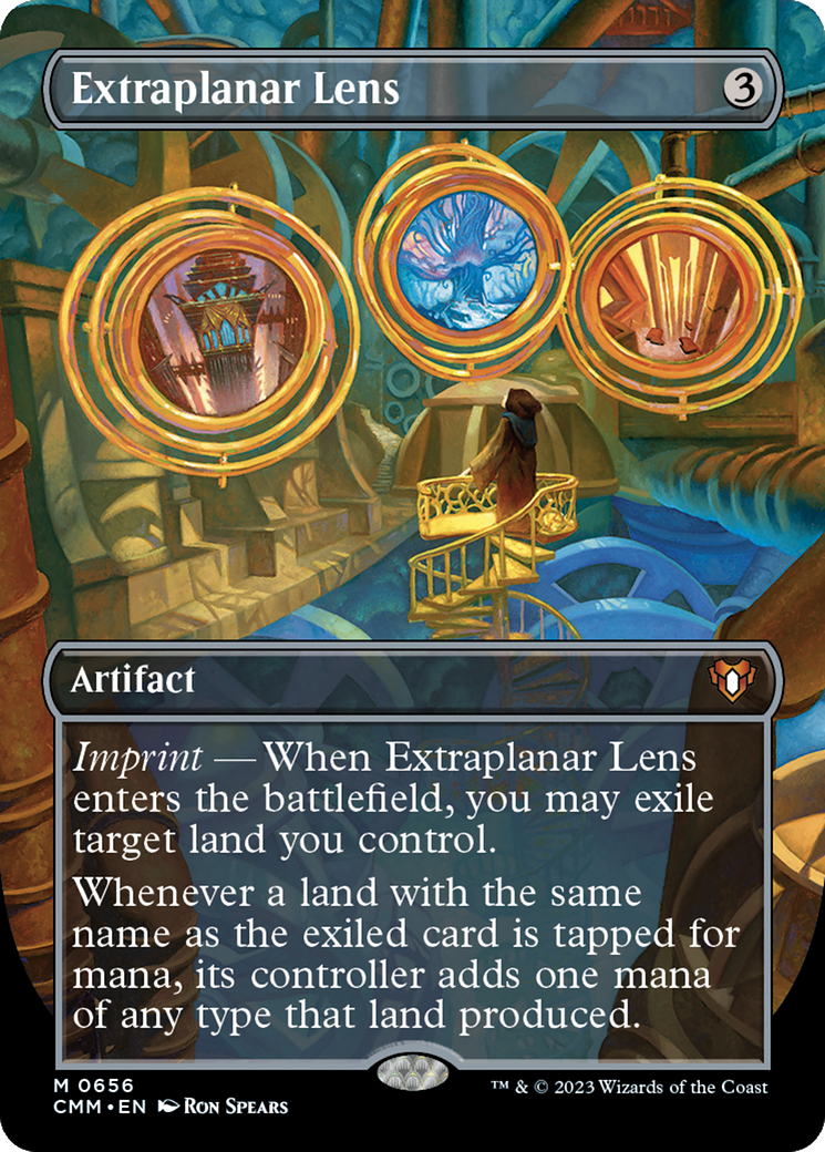 Extraplanar Lens (Borderless) (CMM-656) - Commander Masters (Borderless)