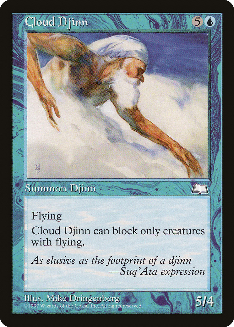 Cloud Djinn (WTH-36) - Weatherlight