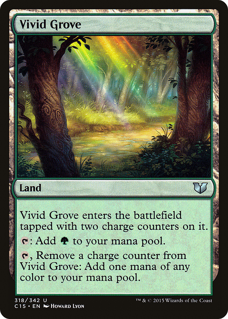 Vivid Grove (C15-318) - Commander 2015
