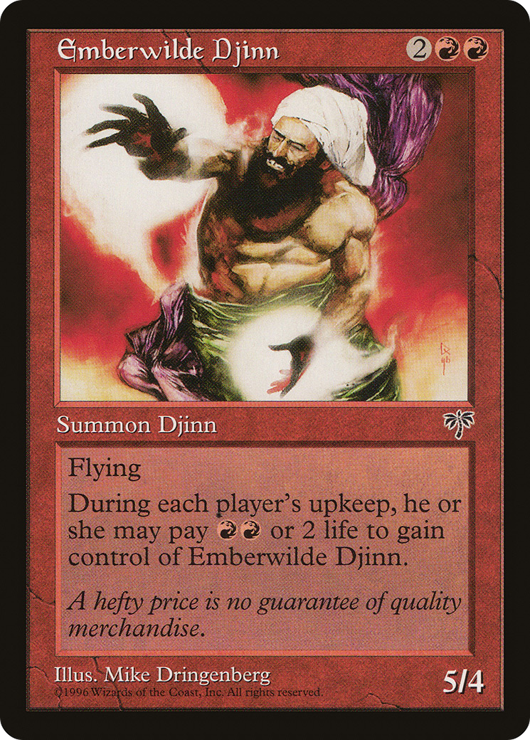 Emberwilde Djinn (MIR-172) - Mirage