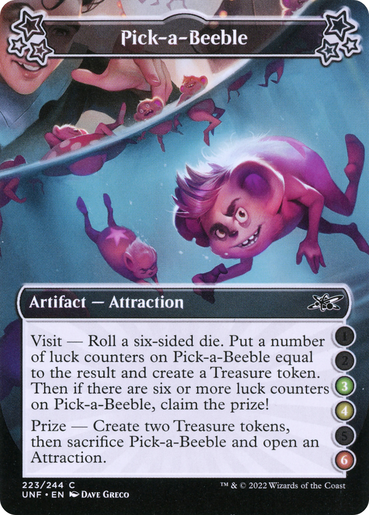 Pick-a-Beeble (3-4-6) (UNF-223D) - Unfinity